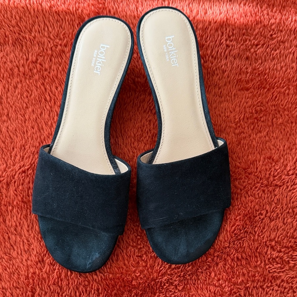 Botkier Black Suede Women's Mules